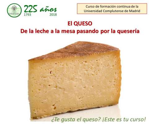 Curso "El queso. De la leche a la mesa pasando por la quesería"
